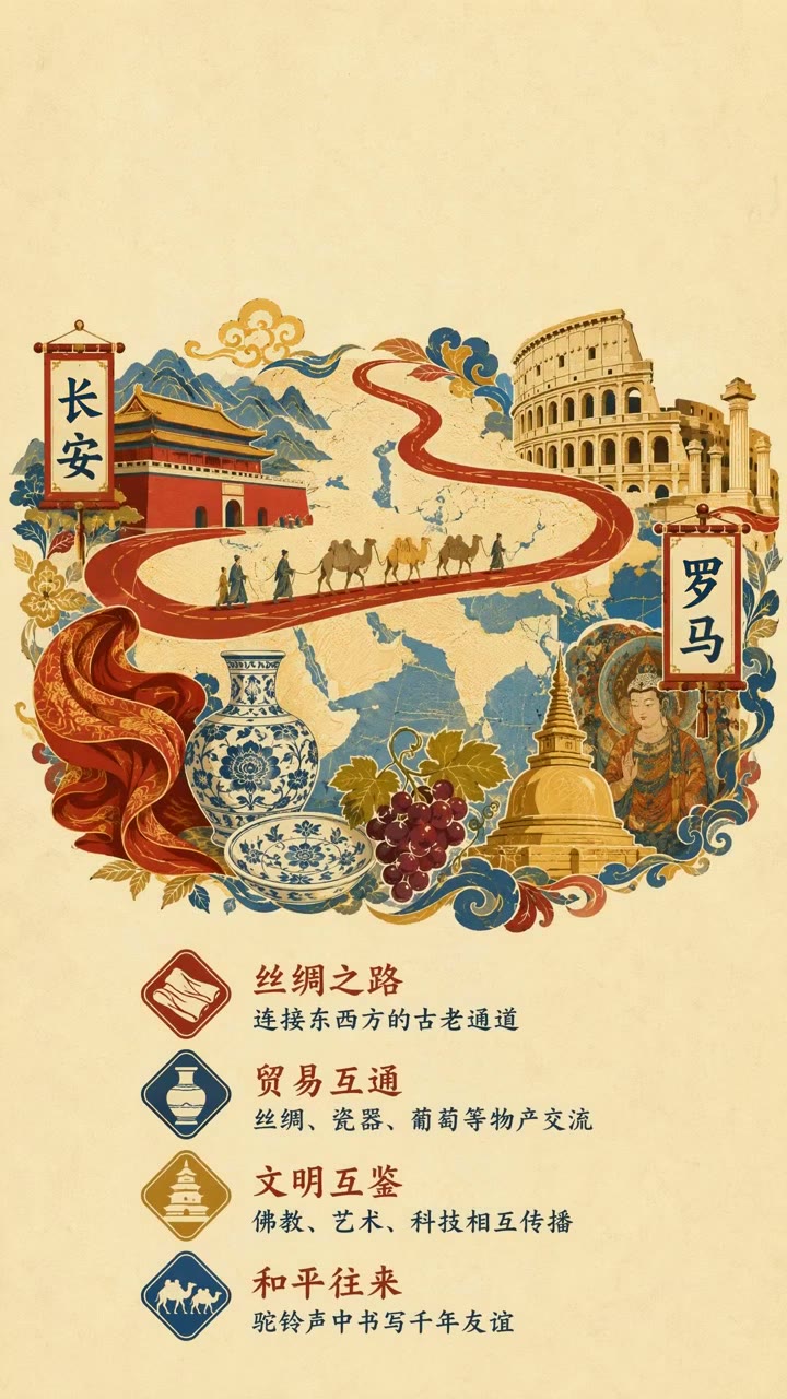 The Silk Road: A Thousand-Year Trade Route Linking East and West